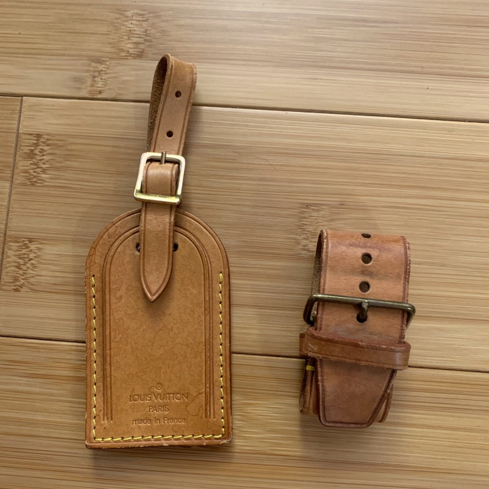 Louis Vuitton luggage tags